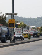 Narcisa de Jesus carriles transito ATM