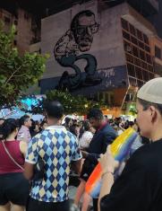 Baile en la calle Panamá