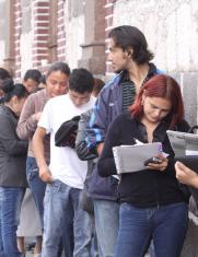 El 70% de los desempleados se encuentra en una población de entre 15 y 34 años.