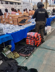 En total, 201 armas fueron retenidas durante la acción policial.