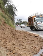 emergencia por lluvias en Quito