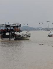 navegación en el río Guayas