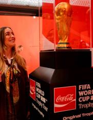 Tour trofeo Copa del Mundo, Mundial 2026, FIFA, Tour del trofeo de la Copa Mundial de la FIFA, Quito, campeón mundial
