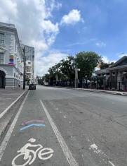 Avenida Malecón se encuentra cerrada.