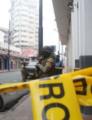 Incendio en el edificio Multicomercio