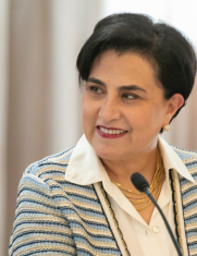 Gabriela Sommerfeld, canciller de Ecuador.