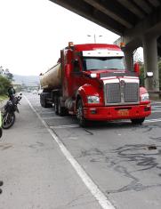 control al transporte pesado