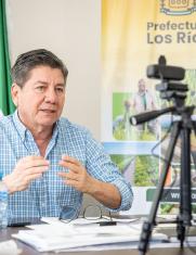 Prefecto de Los Ríos, Johnny Terán.