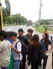 Bus universitario Guayaquil