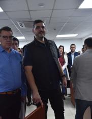 Aquiles Álvarez en audiencia del caso Triple A