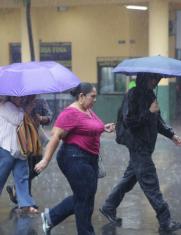 Lluvia en Guayaquil.