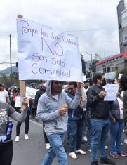 Marcha Quito Cootad