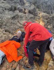 rescate de personas en el ruco pichincha -quito