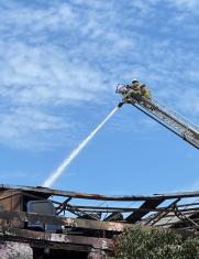 Incendio en Multicomercio