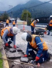 Trabajos viales Quito