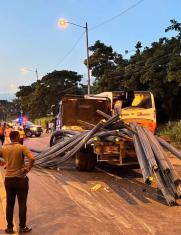 accidente via a daule