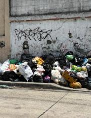 basura acumulada en Mapasingue este