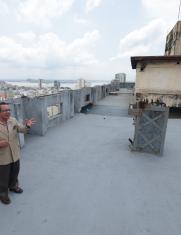 terraza del edificio El Fórum