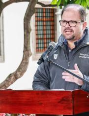 El Ecuador tiene un nuevo fiscal general del Estado. Su nombre es John Reimberg.