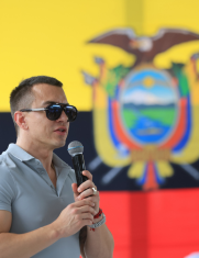 Daniel Noboa, presidente del Ecuador, ha confrontado con varios líderes de gobiernos locales; no solo con los de la RC.