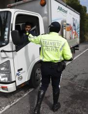 Restricción av. Simón Bolívar