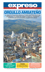 ESPECIAL FIESTA DE AMBATO 14 FEBRERO