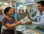Los jubilados reciben sus pagos según años de aportes y sueldo acumulado.