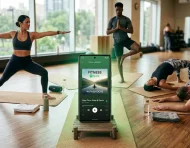 Imagen referencial de Spotify Fitness, generada con IA.