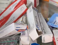Medicamentos incautados por la ARCSA.