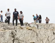 Los devastadores terremotos registrados en Venezuela han alterado geológicamente partes de la costa suroeste de la vecina isla de Trinidad, donde se ha elevado el terreno y han muerto cientos de animales marinos.