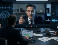 La inteligencia artificial ya permite crear deepfakes interactivos en tiempo real, capaces de suplantar la identidad de ejecutivos durante videollamadas.