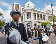 Los cierres en la avenida 9 de Octubre permitirán el desarrollo de las actividades programadas por las fiestas.