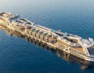 Un diseño previo de la propuesta de crucero.