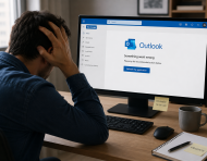 Usuarios enfrentan problemas para acceder a Outlook durante la interrupción de los servicios de Microsoft este 31 de agosto de 2026.