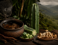 Referencial. Ayahuasca, San Pedro y hongos psilocibios son utilizados en Ecuador en ceremonias y prácticas que prometen sanación emocional.
