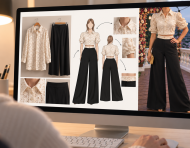 Con ayuda de la IA, una idea comienza a tomar forma: probar, ajustar y visualizar cómo transformar prendas que ya estaban en el clóset antes de llevar el diseño a la costurera