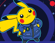 Pikachu viajó al espacio en la Semana Mundial del Espacio.