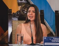 Tatiana Coronel, alcaldesa subrogante de Guayaquil.