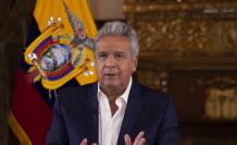 Entrevista virtual a Lenín Moreno, viernes 23 de mayo de 2020. Foto: Presidencia