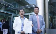Sofía Almeida y Christian Cruz requieren la revisión de postulaciones ante Contraloría.