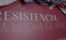 Guayaquil. Imagen de la exposición de arte feminista Resistencia.