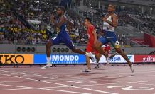 Noah Lyles Alex Quiñonez Mundial