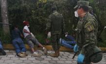 MILITARES EN EL SUR DE QUITO