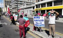 manifestaciones quito trabajadores