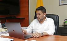 El ministro de transporte, Gabriel Martínez