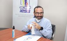 Jorge Wated, presidente del IESS
