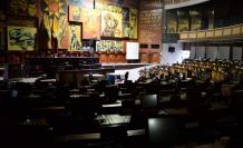Asamblea Nacional vacía. Archivo EXPRESO.