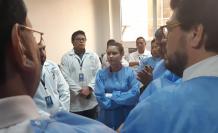 La inspección a las instalaciones de la agencia de control sanitaria es parte del trámite para el juicio político a la exministra de Salud.