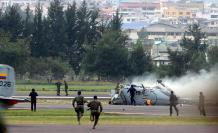 A los helicópteros Dhruv se les detectó fallas mecánicas.