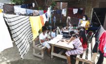 Makeshift schools